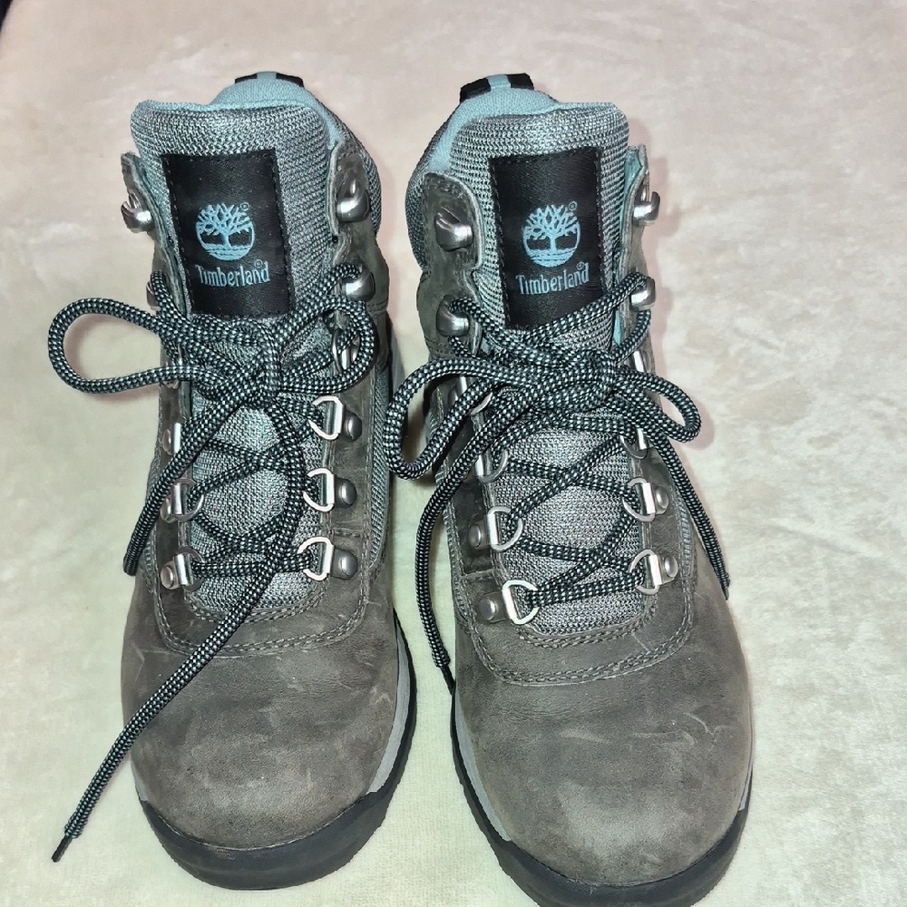 Timberland Gray Lace-Up Women's Hiking Boots